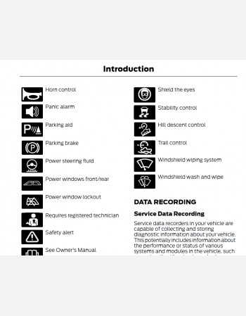 ford escape 2019 owners manual
